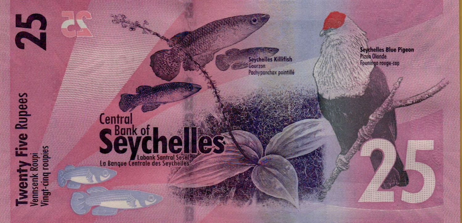 Seychelles 25 2016 UNC P-48